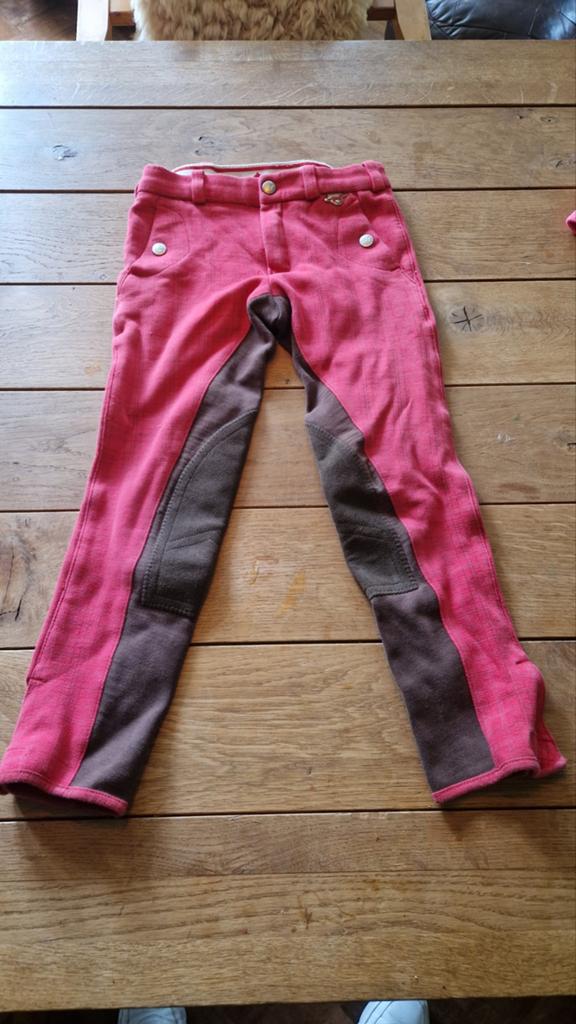 Paardrijbroek maat 128, Dieren en Toebehoren, Paardrijkleding, Ophalen, Gebruikt, Kinderen, Bovenkleding