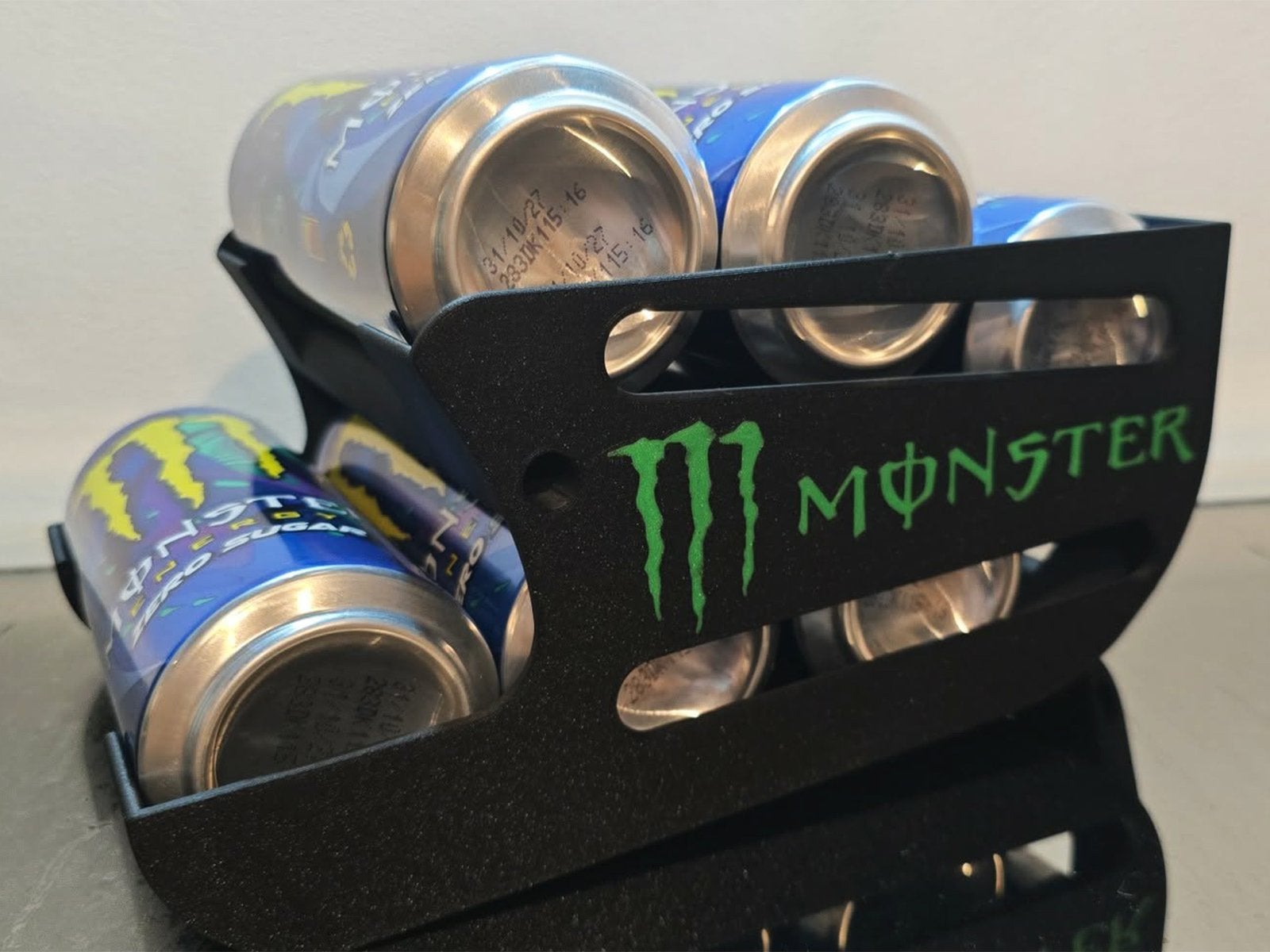 Monster Energy Blikjes Dispenser - 500ml & 16oz, Zwart, Nieuw, Kunststof, Ophalen of Verzenden
