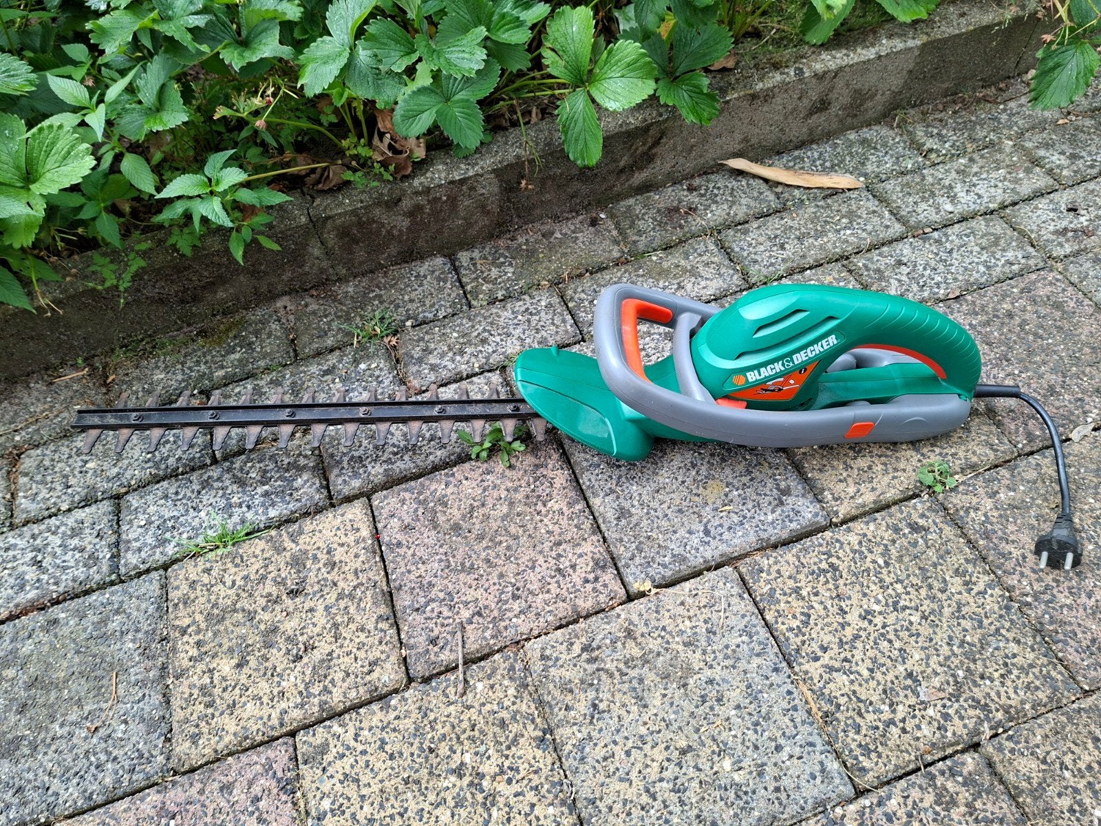 Black & Decker GT524 elektrische heggenschaar, Ophalen of Verzenden, Gebruikt, Elektrisch, Black & Decker