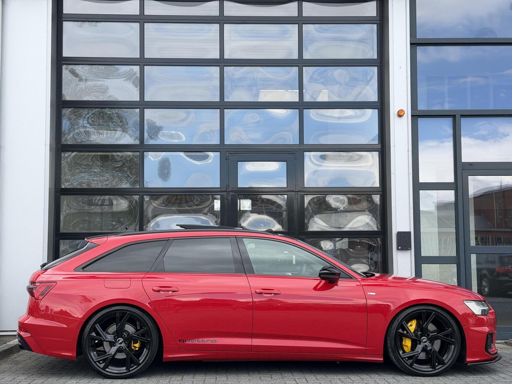 Audi A6 Avant 55 TFSI quattro V6 / RS / PANO / SFEER / LUXE, Auto's, Automaat, Gebruikt, Euro 6, 2995 cc