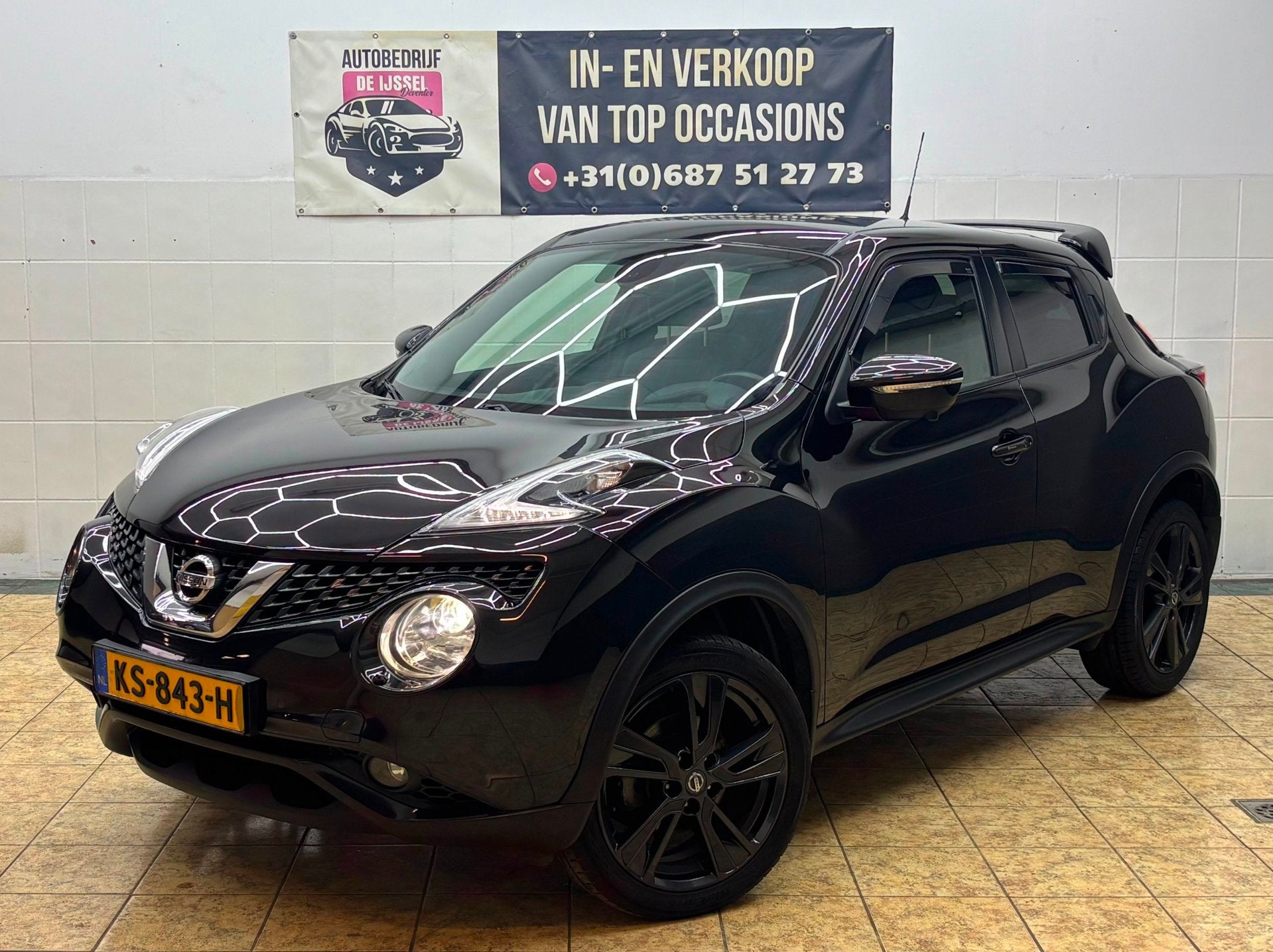 Nissan Juke 1.2 DIG-T S/S N-Connecta / GARANTIE /2DE EIGENAA, Auto's, Nissan, Voorwielaandrijving, 639 kg, Euro 6, Zwart