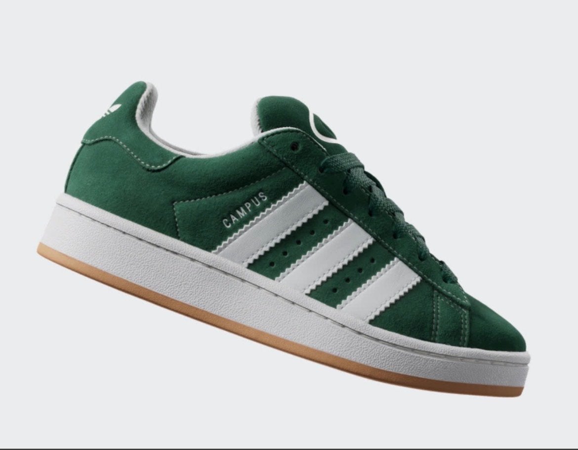 Adidas Campus 00s Groene Sneakers Maat 44, Ophalen of Verzenden, Zo goed als nieuw, Groen, Sneakers of Gympen