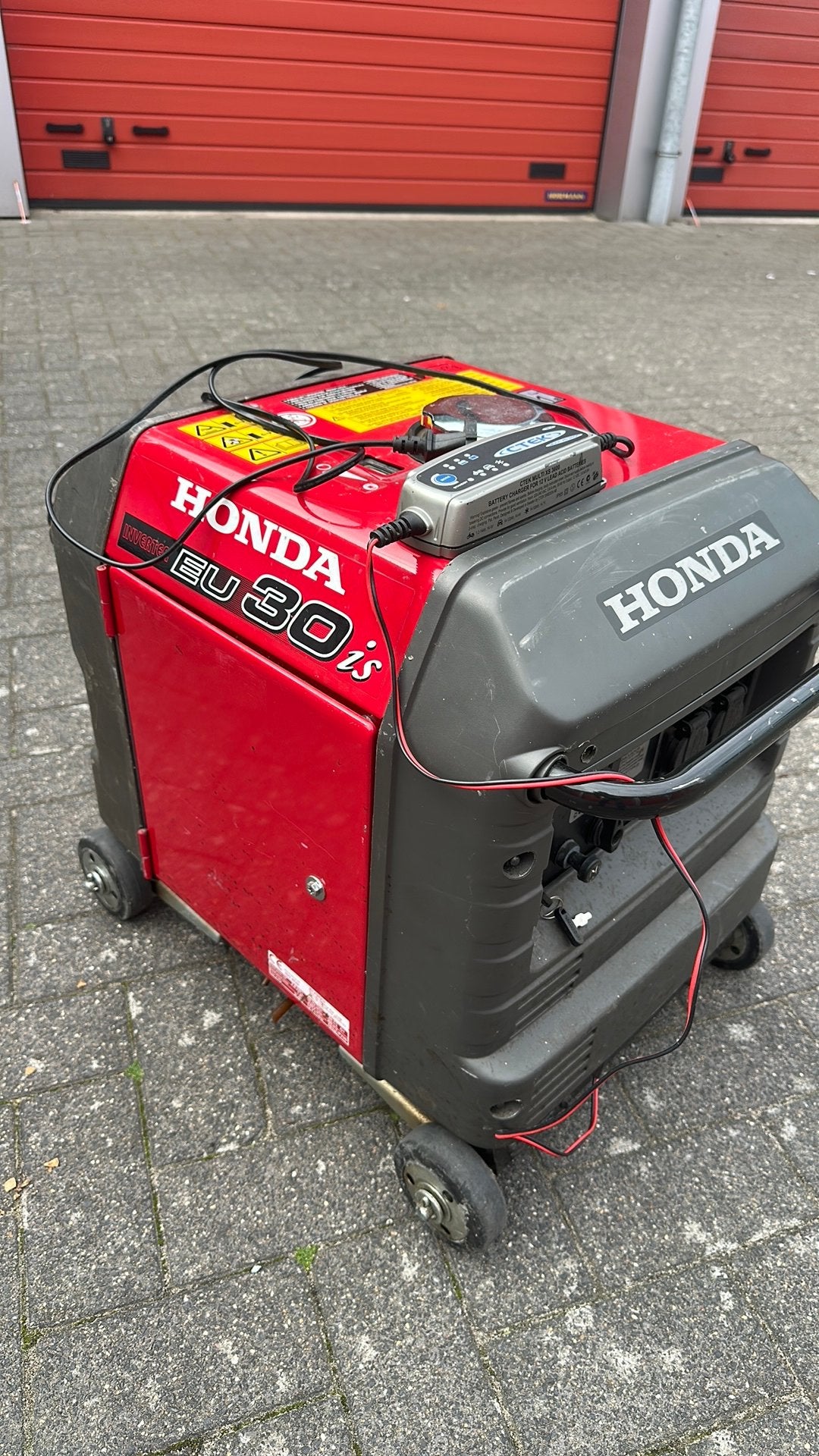 Honda EU30is Inverter Aggregaat - Gebruikt, Gebruikt, Elektrisch startend, Benzine, Ophalen of Verzenden