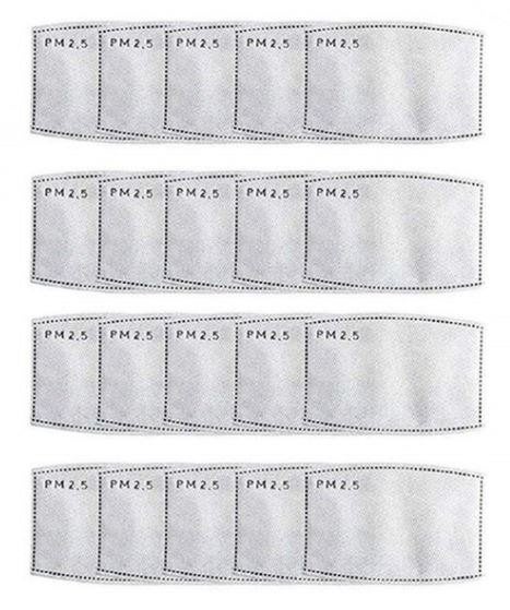 PM2.5 Filters voor Stoffen Mondkapjes - 5-Laags (10 stuks), Ophalen of Verzenden, Nieuw