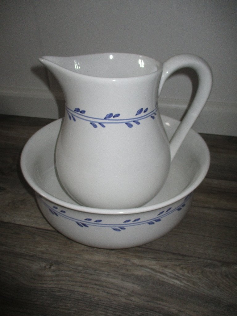 mooie brocante aardewerk lampetstel, Ophalen of Verzenden
