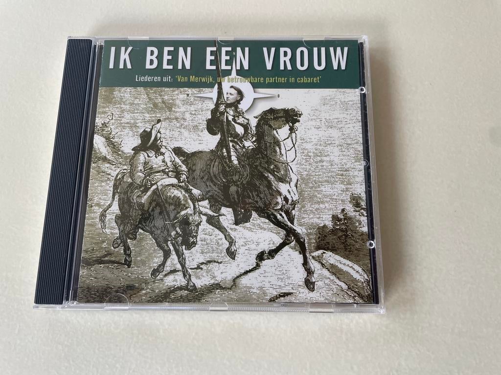 Jeroen van Merwijk - Ik ben een vrouw - gesigneerd, Cd's en Dvd's, Ophalen of Verzenden, Zo goed als nieuw