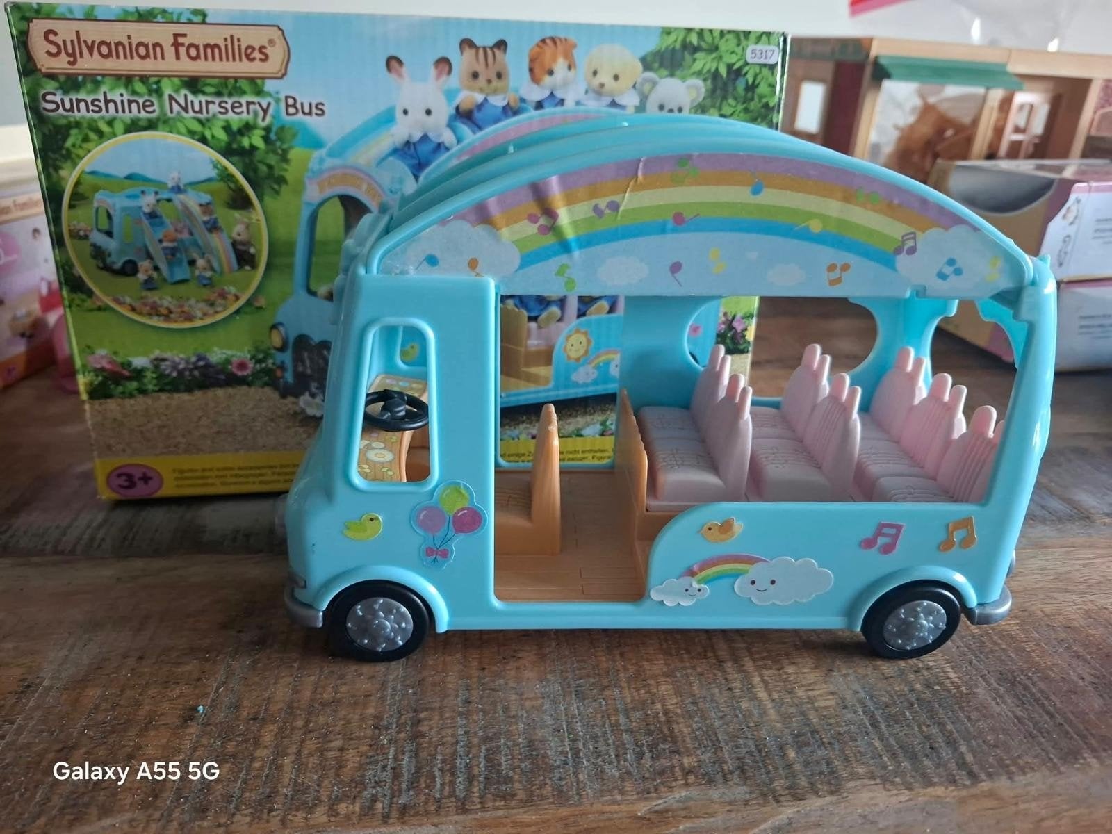 sylvanian family sunshine nursery bus 5317, Kinderen en Baby's, Ophalen of Verzenden, Toebehoren