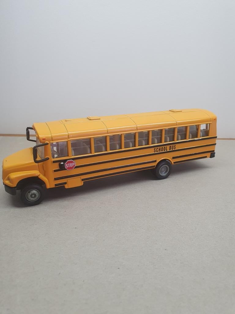 Metalen Amerikaanse schoolbus, Ophalen of Verzenden