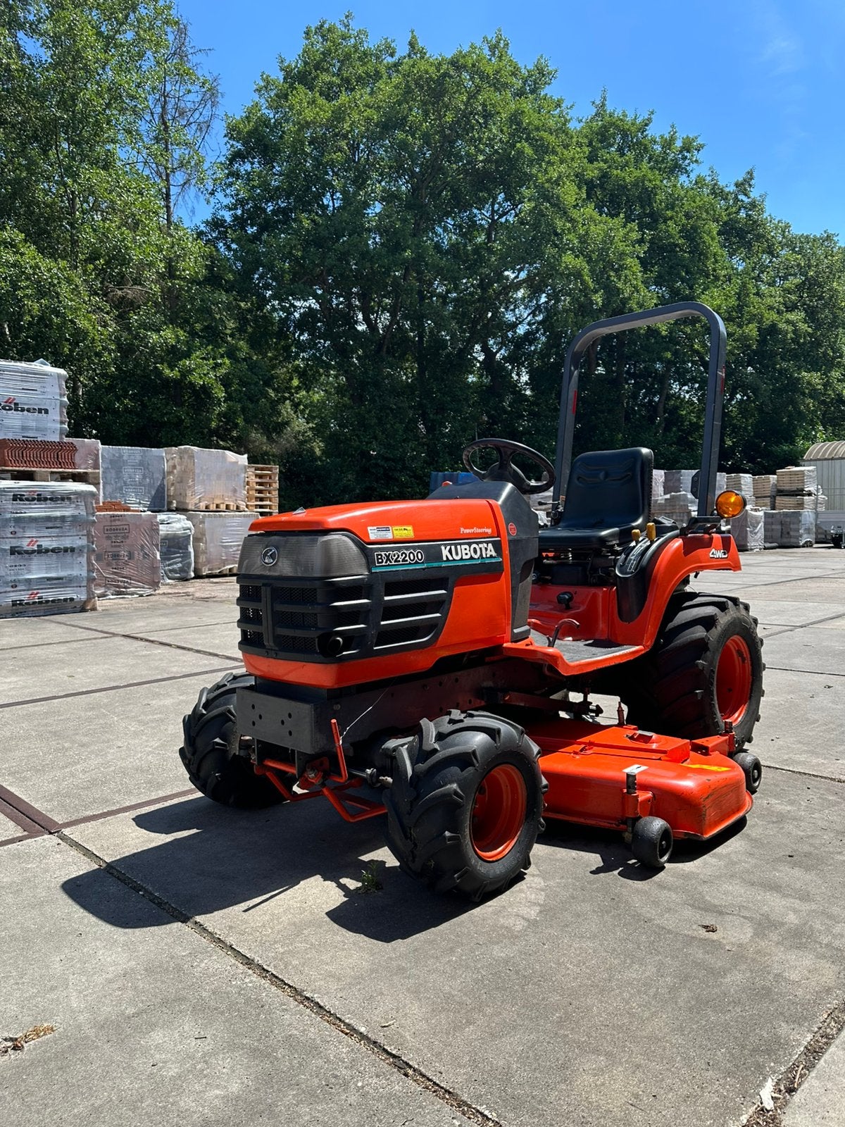 Uitstekende Kubota BX2200 marche 1451uur!, Gebruikt, Tot 2500, Tot 80 Pk, Ophalen
