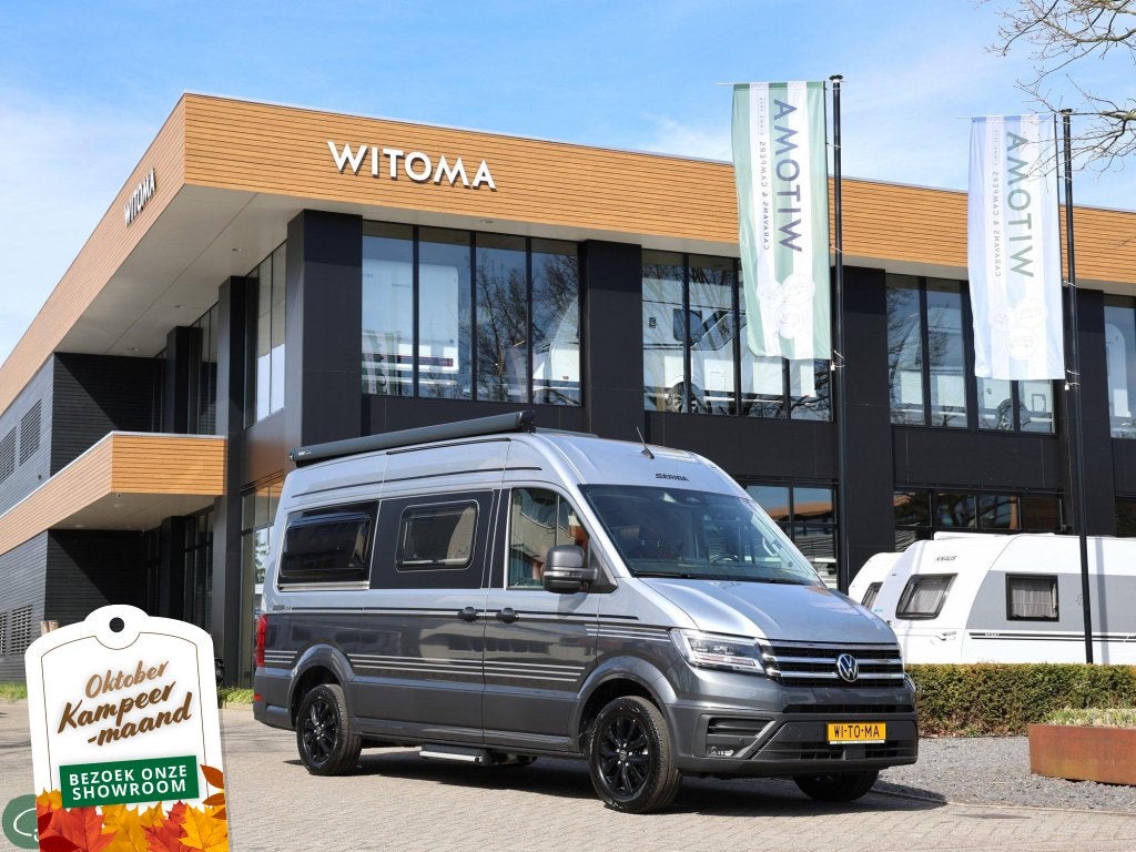 Eriba Car 600 nieuwe buscamper op VW Crafter automaat, Bedrijf, Diesel, Tot en met 3, Raamblindering