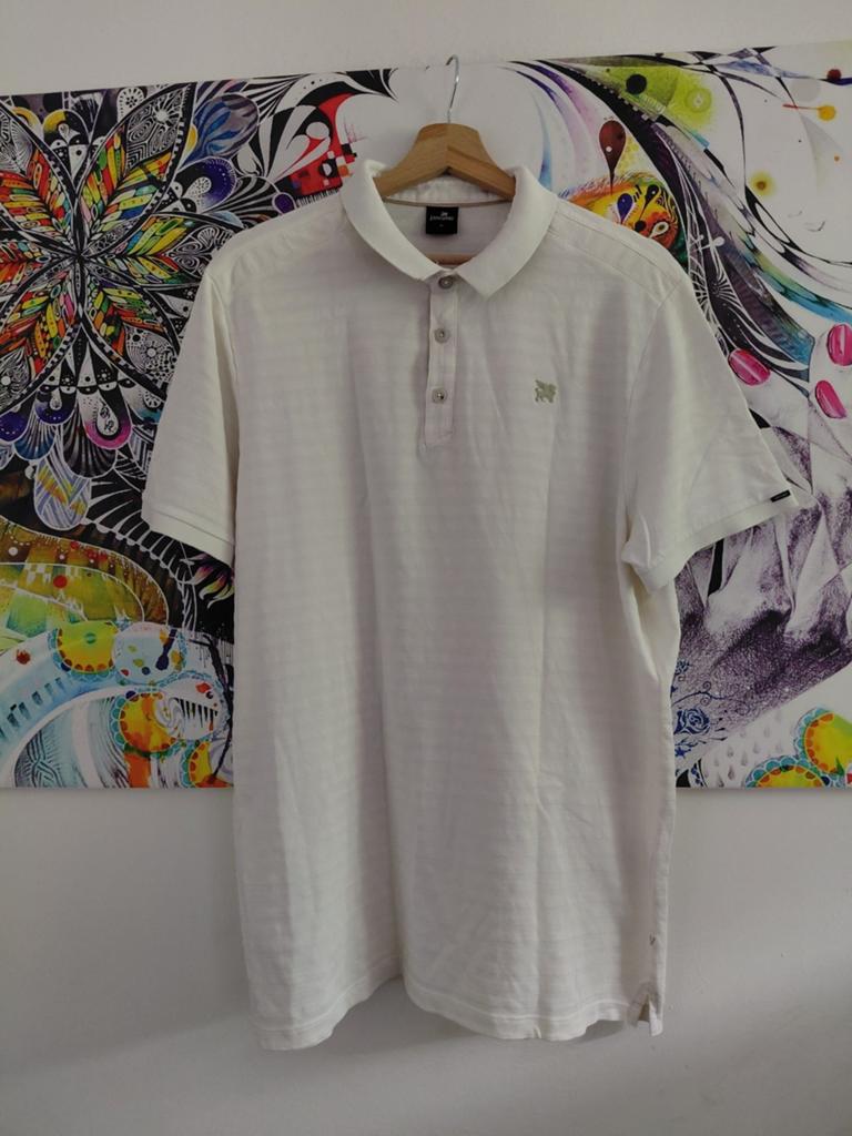 Mooie lichte Vanguard polo maat XL, Kleding | Heren, Polo's, Wit, Maat 56/58 (XL), Ophalen of Verzenden, Zo goed als nieuw