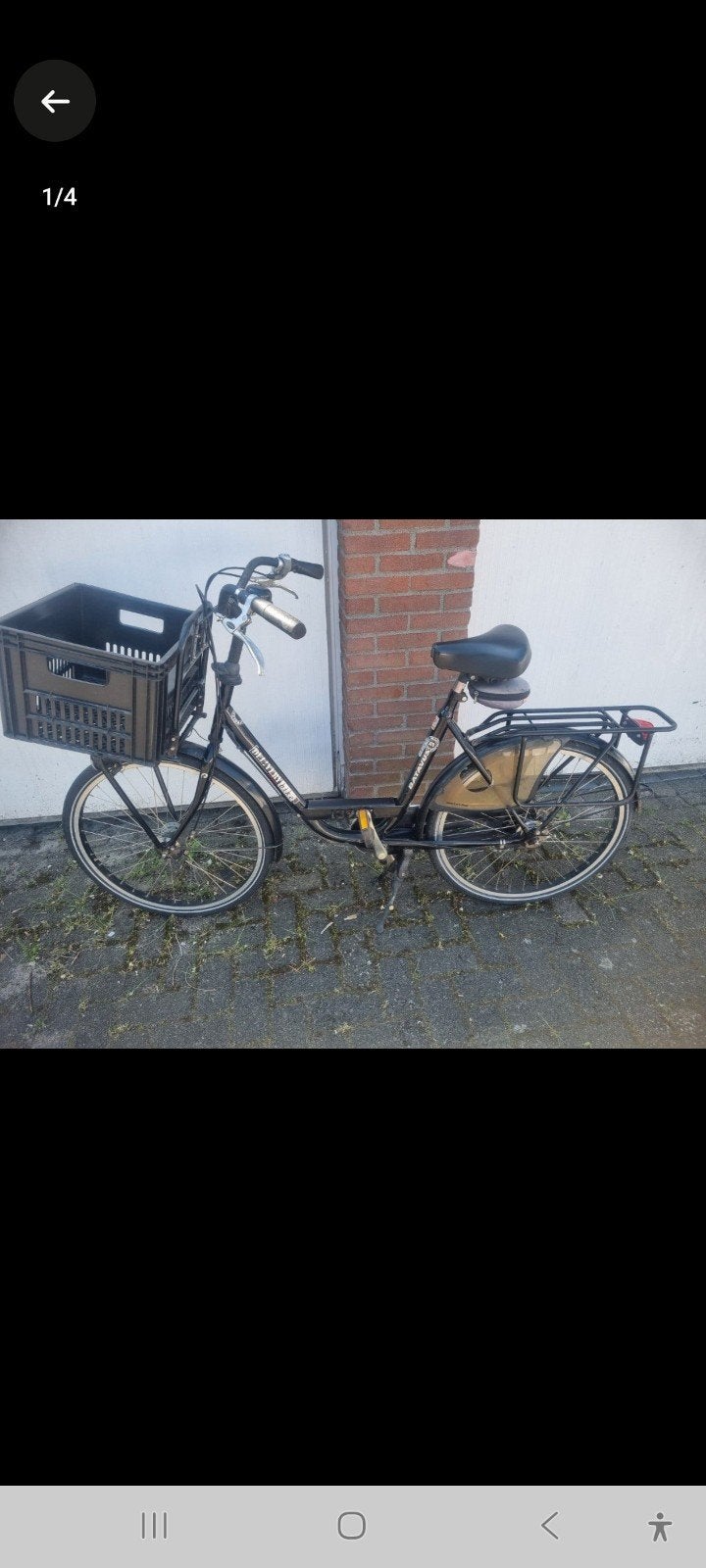 Batavus stap/stationsfiets met lage instap en versnellingen, Fietsen en Brommers, (Extra) lage instap, Batavus, Ophalen of Verzenden