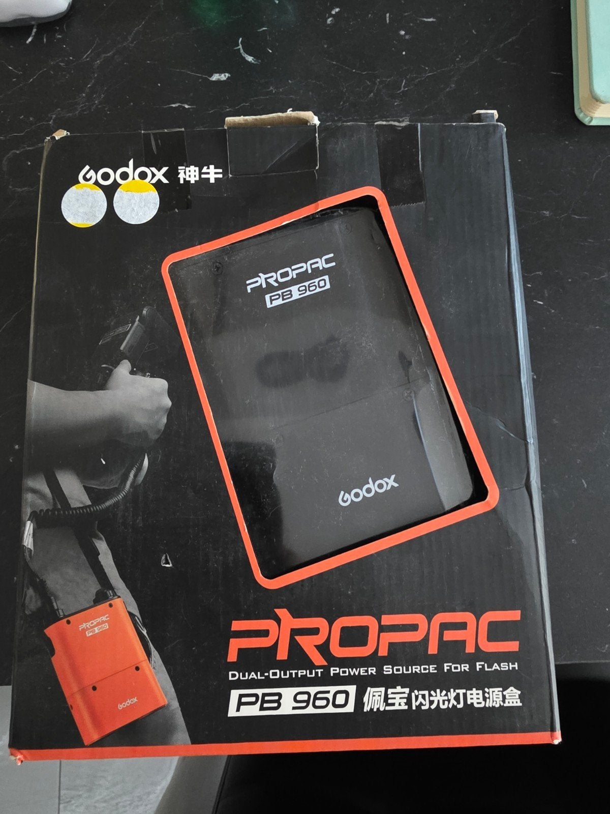 Godox Propac PB960 Dual-Output Power Source voor Flitser, Audio, Tv en Foto, Fotografie | Flitsers, Inclusief accu/oplader, Accessoireset
