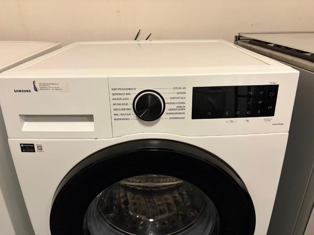 Samsung wasmachine schoon, zeer jong, garantie, Refurbished, Energieklasse A of zuiniger, Ophalen of Verzenden, Voorlader