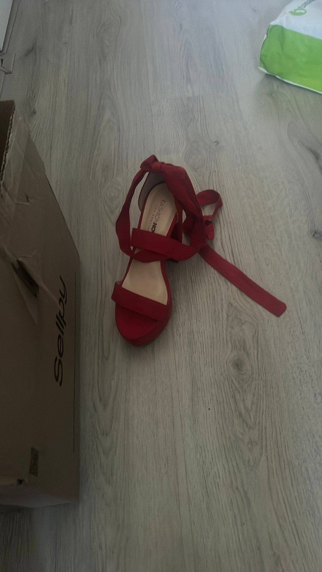 Rood hakken maat 38, Kleding | Dames, Schoenen, Hoge laarzen, Verzenden, Zo goed als nieuw, Rood