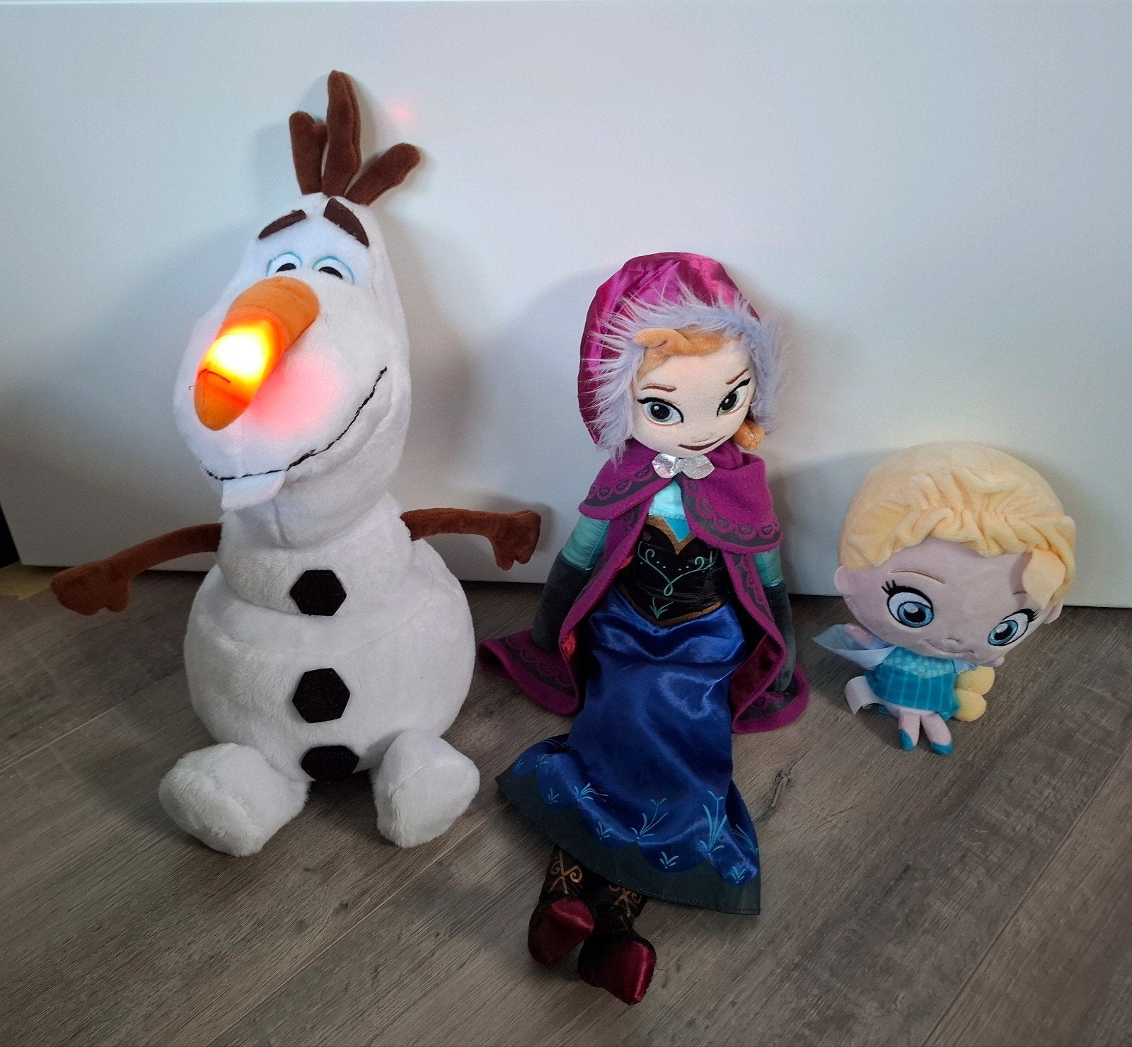 Frozen knuffels Anna Olaf Elsa, Ophalen of Verzenden, Overige typen