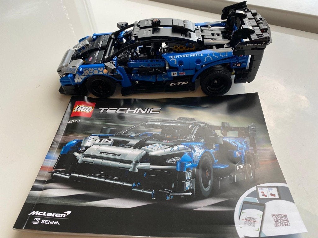 mclaren senna 42123, Lego, Compleet, Ophalen of Verzenden, Zo goed als nieuw