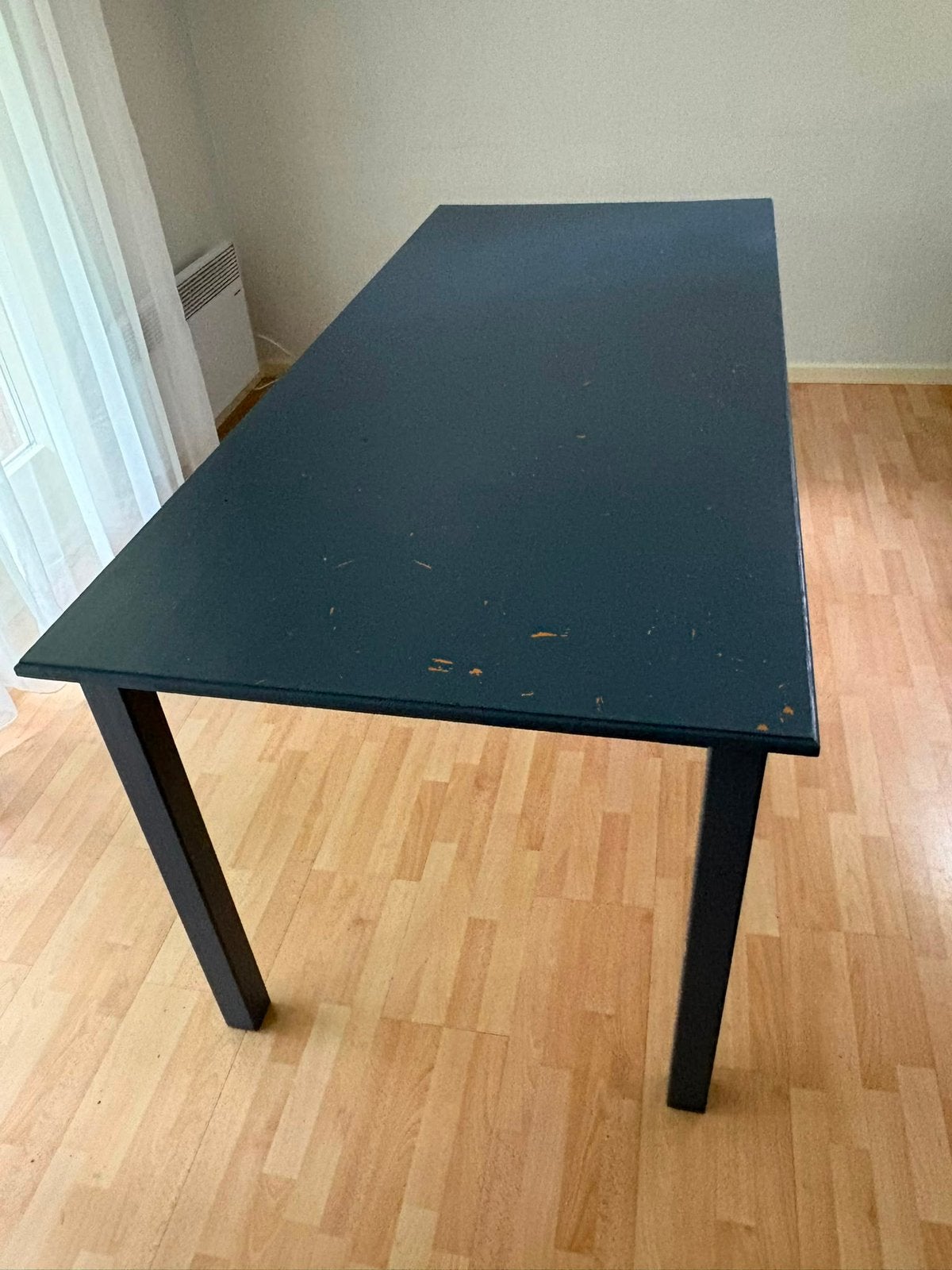 GRATIS houten tafel- landelijke/rustieke stijl 180cmx80cm, Ophalen, Gebruikt, Landelijke, rustieke stijl, 50 tot 100 cm