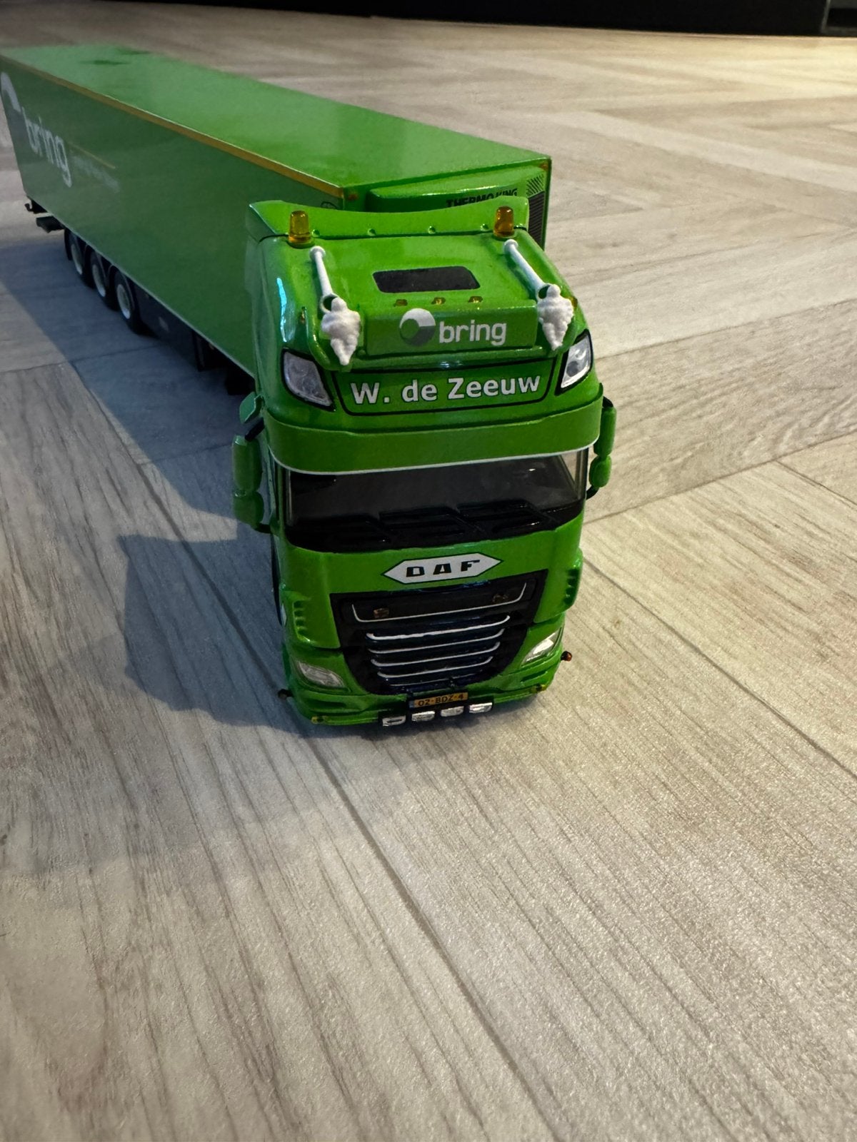 Wsi Model Daf Xf W.De Zeeuw, Ophalen of Verzenden, Nieuw, Bus of Vrachtwagen, Wsi