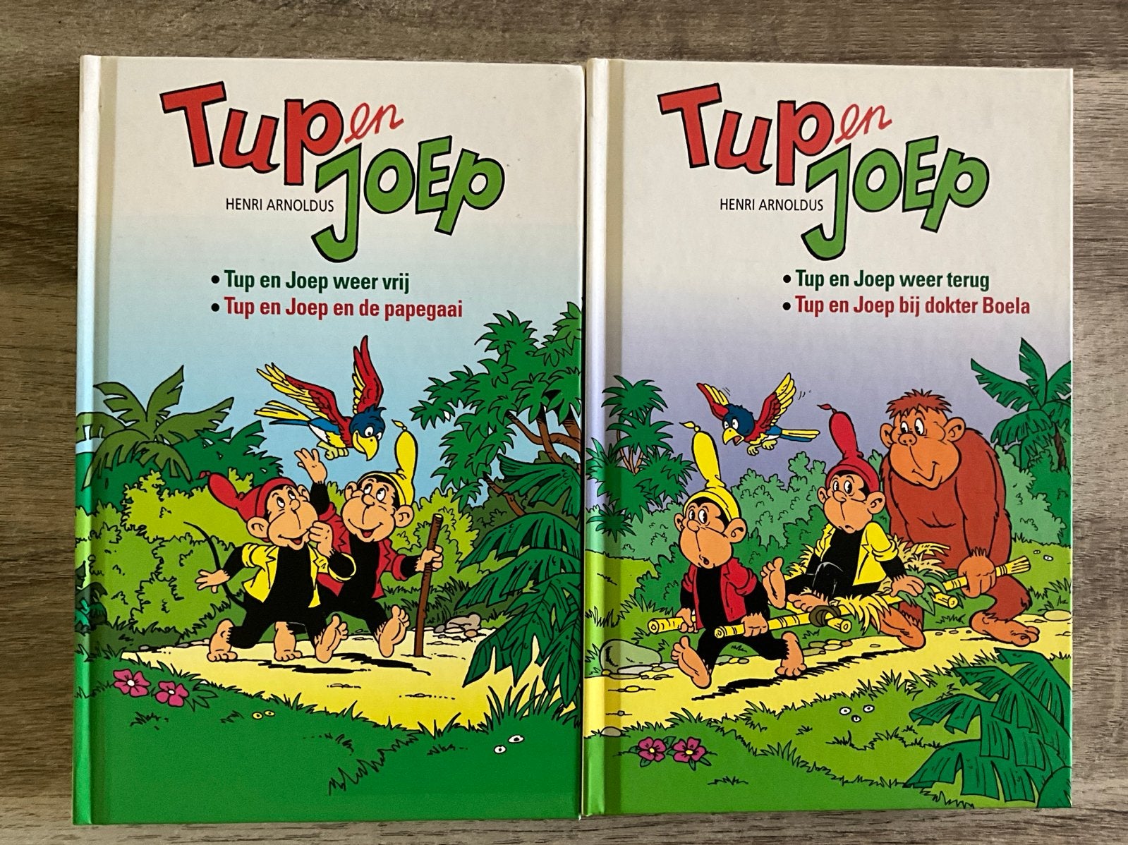 Tup en Joep: Weer Vrij & Weer Terug - Henri Arnoldus, Ophalen of Verzenden, Zo goed als nieuw, Fictie algemeen