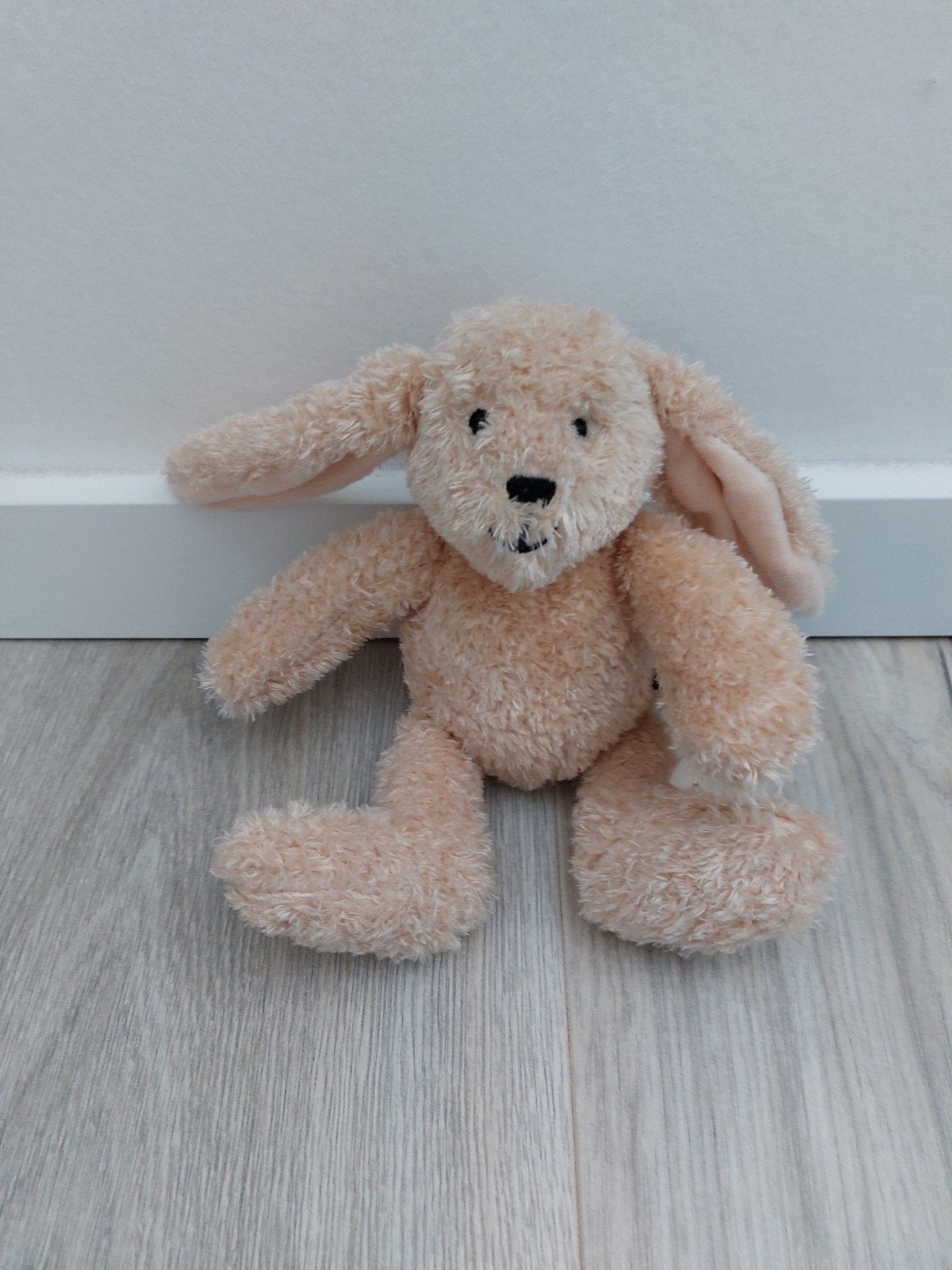 Knuffel Hema konijn haas bruin fluffy L1214, Ophalen of Verzenden, Zo goed als nieuw
