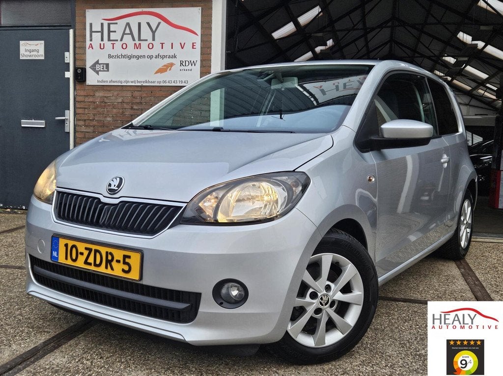 Skoda Citigo 1.0 Greentech Elegance|133dkm|Airco|NL auto, Auto's, Skoda, Euro 5, Gebruikt, 840 kg, Origineel Nederlands