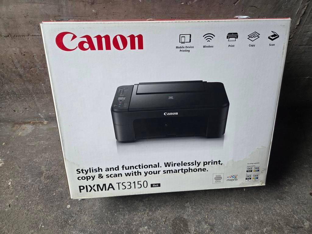 Canon printer, Ophalen
