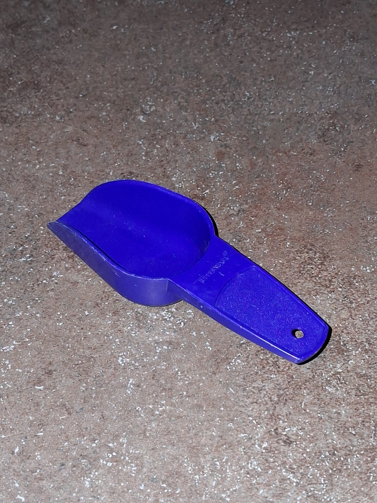 tupperware klein schepje blauw, Ophalen of Verzenden, Blauw