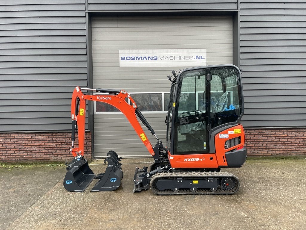 Kubota KX019 minigraver NIEUW €440 LEASE, Zakelijke goederen, Machines en Bouw | Kranen en Graafmachines, Kubota Hol, Kbt_g.eu_market_surveillance@kubota.com