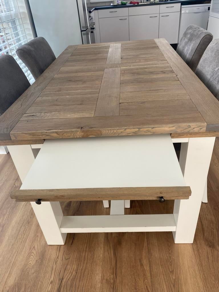 Eettafel rustiek, Huis en Inrichting, Complete inboedels, Ophalen