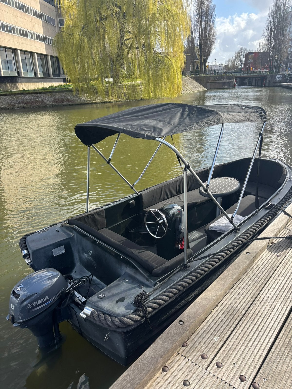 Admiral Sloep, nieuwe Yamaha buitenboordmotor, Watersport en Boten, Ophalen, Admiral, Buitenboordmotor, Biminitop