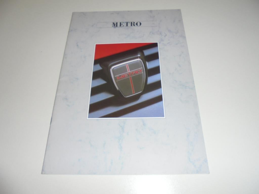 brochure Austin Metro, Ophalen of Verzenden, Zo goed als nieuw, Overige merken