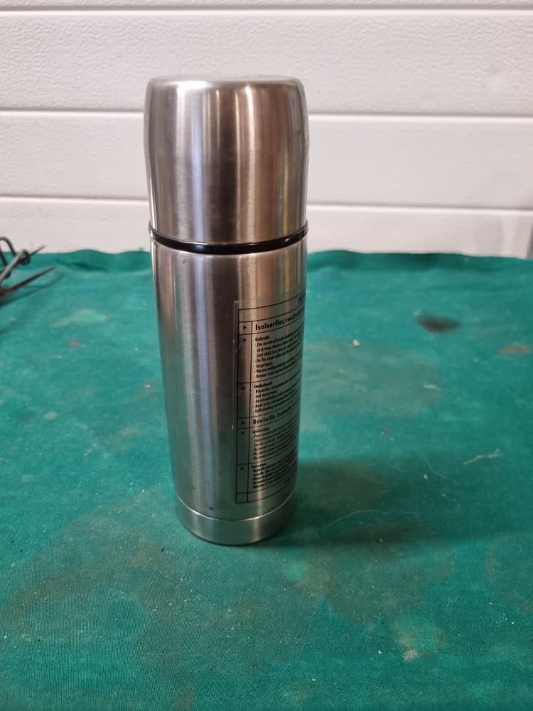 thermosfles met drinkkop rvs, Ophalen of Verzenden, 'T Olde Gre-j, Info@toldegrej.nl, Endepoelstraat 20f Didam