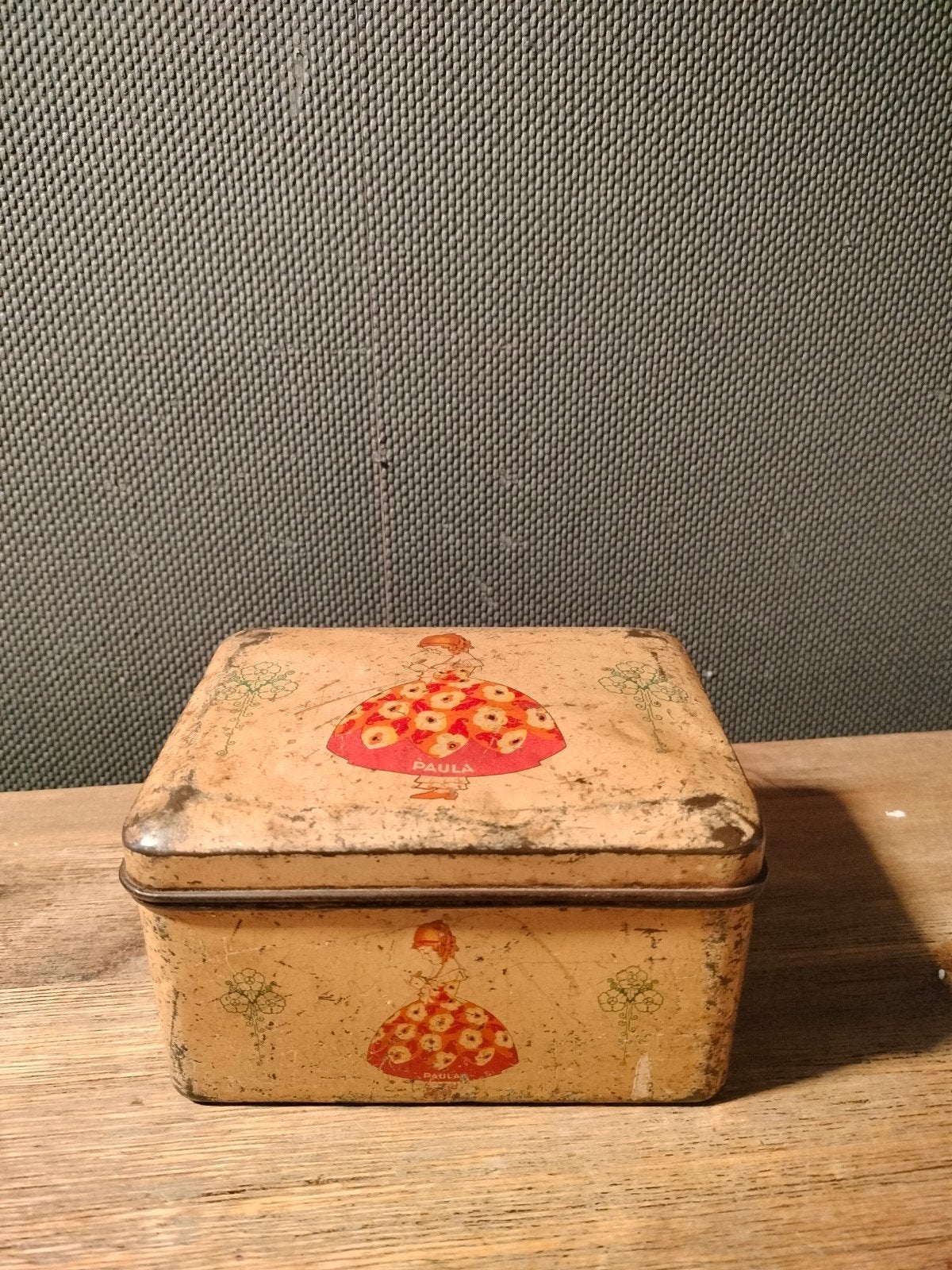 Vintage trommel 'Paula' van Paul C. Kaiser 1930-1950, Ophalen of Verzenden, Gebruikt, Overige, Overige merken