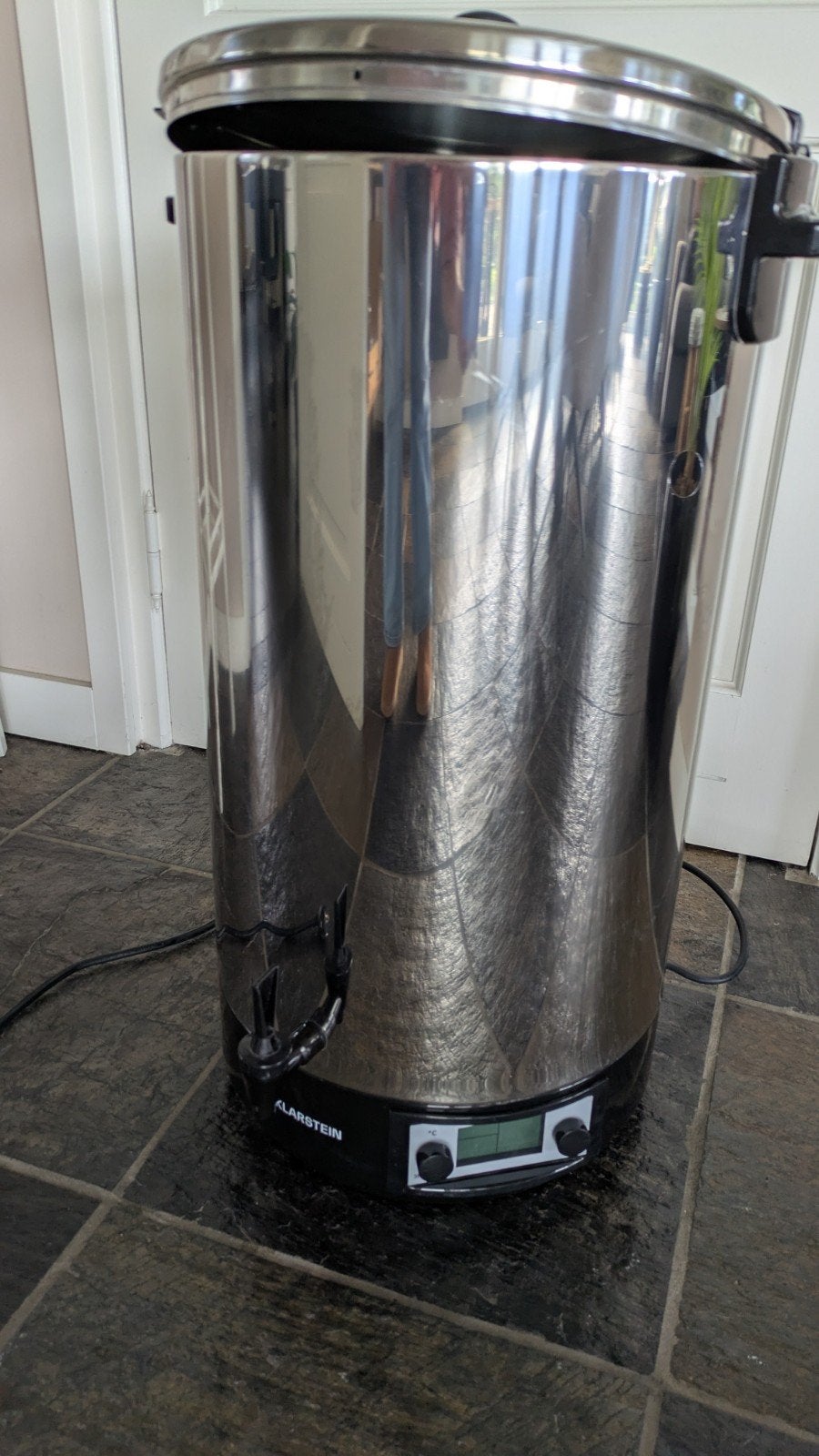 Klarstein weckketel 60 liter, Ophalen