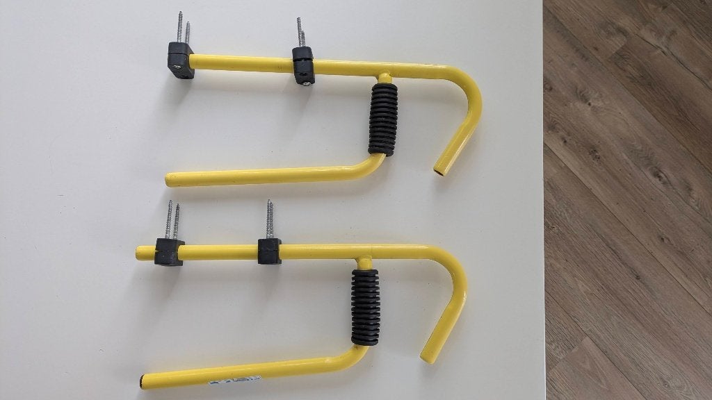 ECKLA muurbeugels voor sup/(wind)surf board, Ophalen of Verzenden, Gebruikt, SUP-accessoire