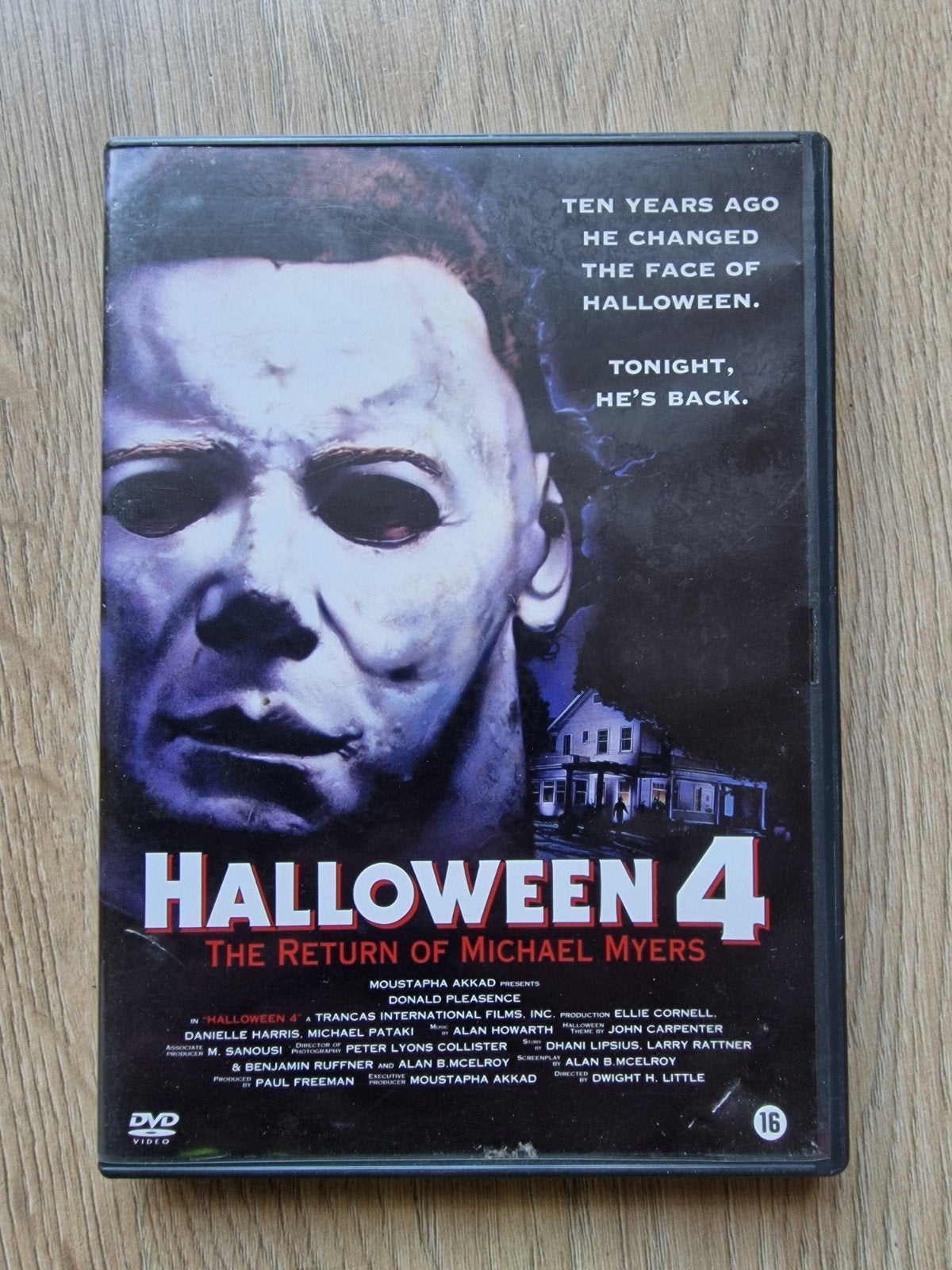 Halloween 4: The Return of Michael Myers DVD, Cd's en Dvd's, Dvd's | Horror, Vanaf 16 jaar, Slasher, Ophalen of Verzenden, Gebruikt