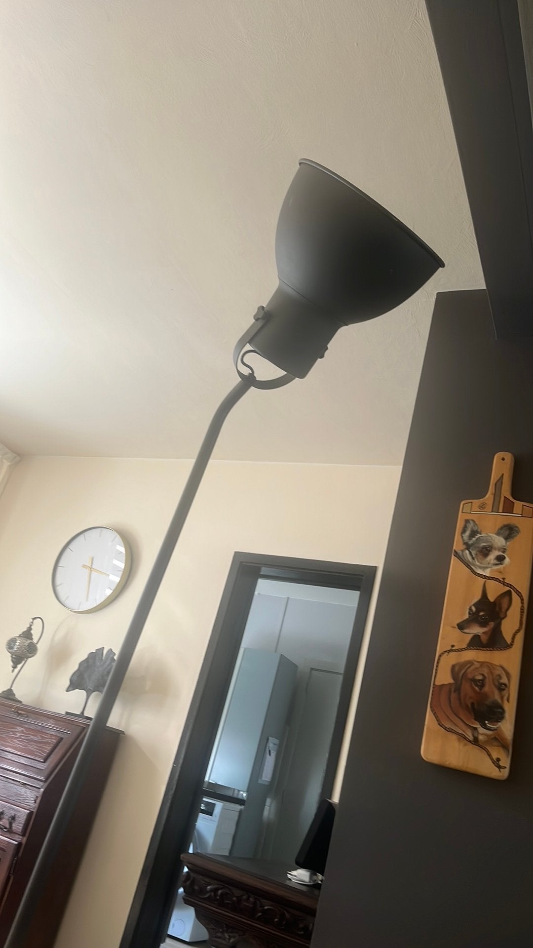 Lamp, Huis en Inrichting, Lampen | Vloerlampen, Ophalen, Zo goed als nieuw, Minder dan 100 cm