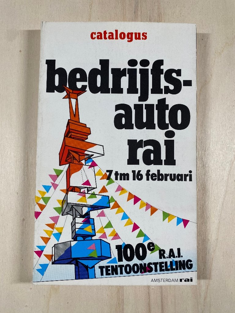 Catalogus Bedrijfsauto RAI 100e Tentoonstelling 1980, Ophalen of Verzenden, Gelezen, Algemeen