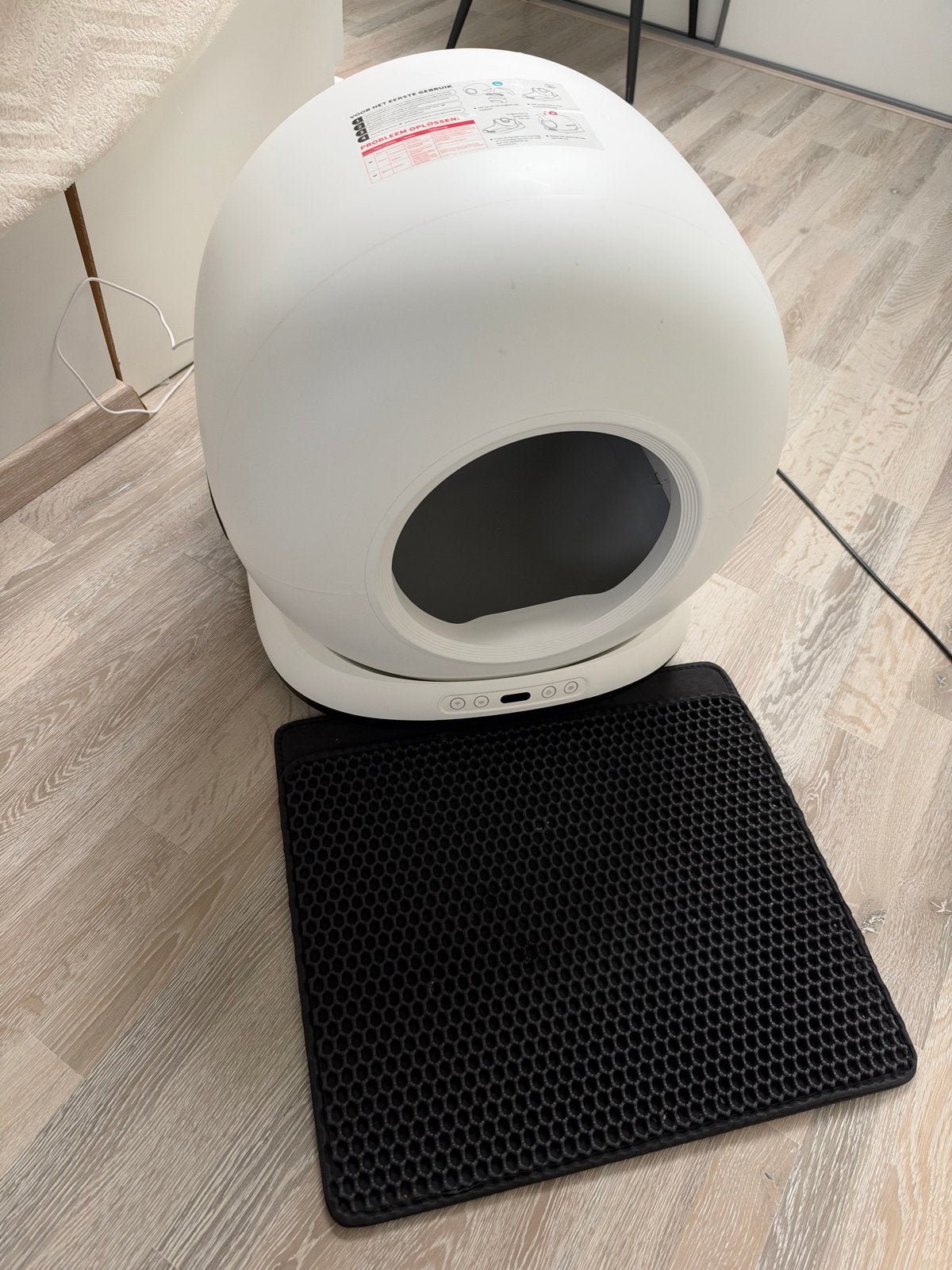 ZEDAR K1200 automatisch kattenbak, Kater