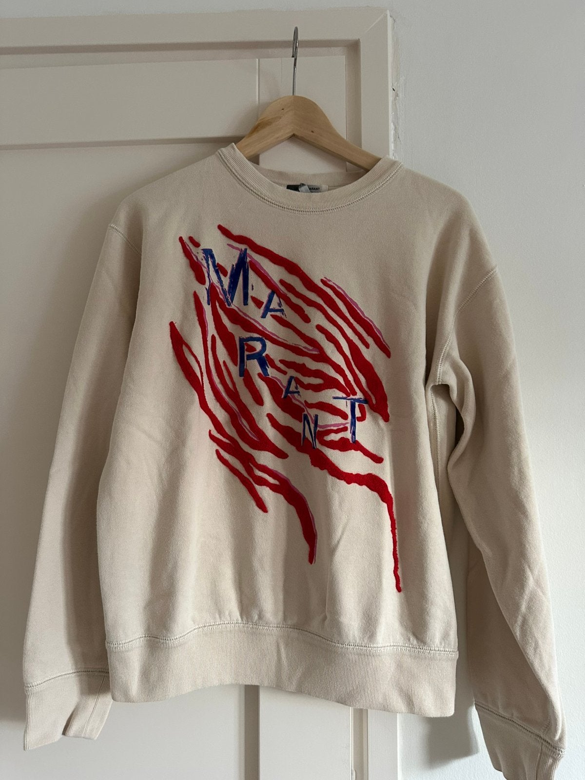 Isabel Marant Etoile sweatee sweatshirt trui als nieuw xs s, Ophalen of Verzenden, Zo goed als nieuw, Maat 38/40 (M), Beige