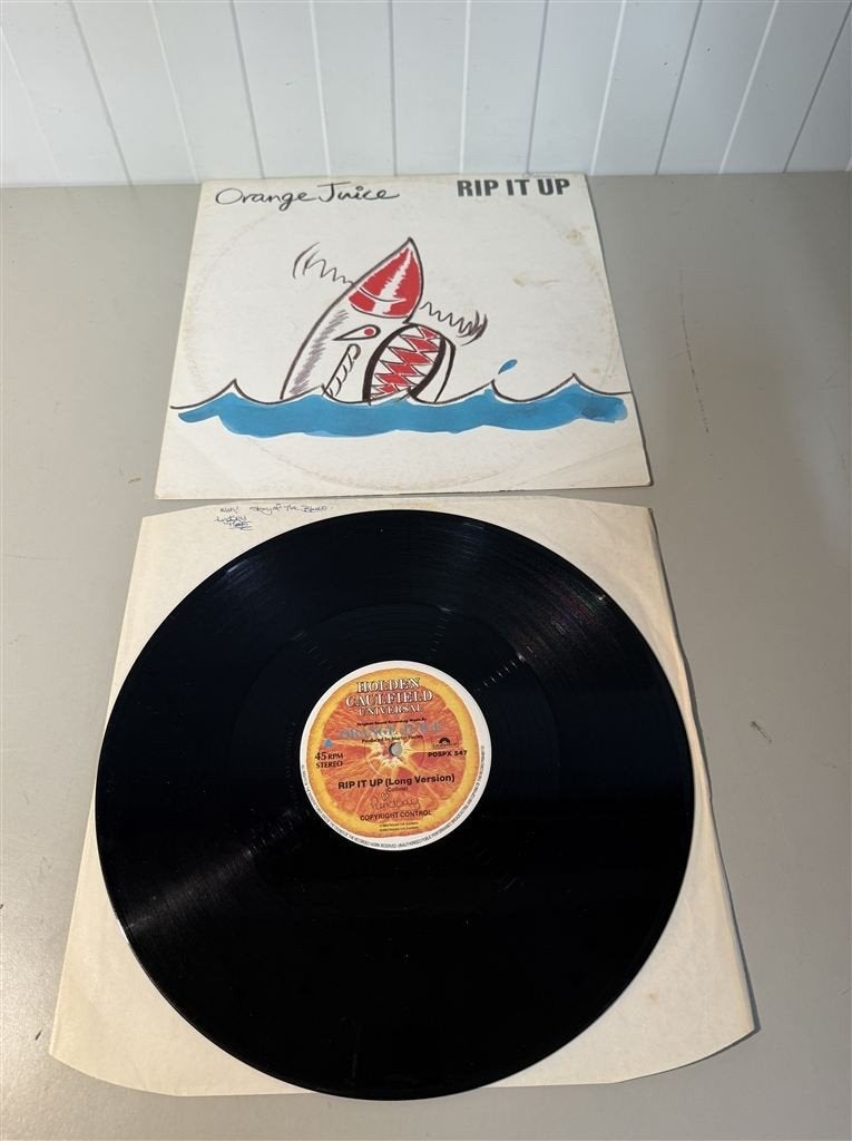 Rip it up - Orange juice - vinyl lp, Ophalen of Verzenden, Zo goed als nieuw, 12 inch, Poprock
