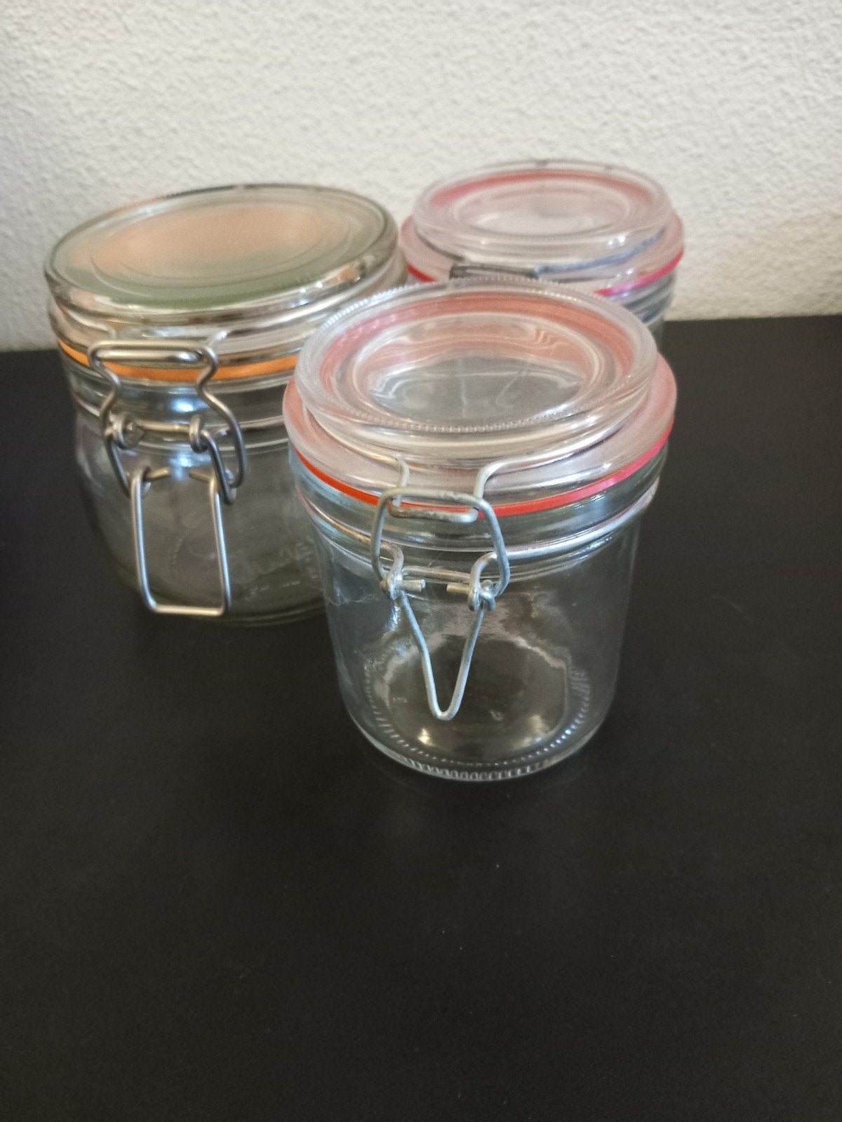 3 weckpotjes, Ophalen of Verzenden, Pot, Bus of Blik