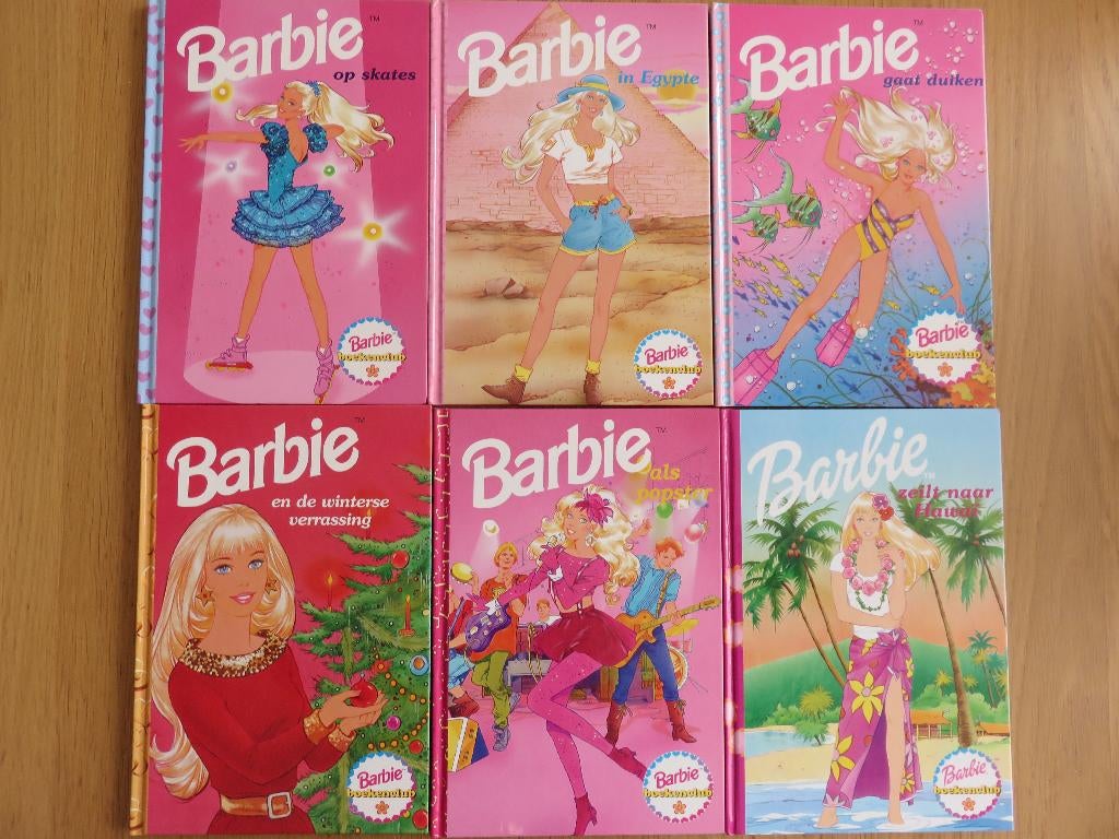 BARBIE BOEKEN 6 X BOEKENCLUB NIEUW!, Ophalen of Verzenden, Nieuw, Fictie algemeen