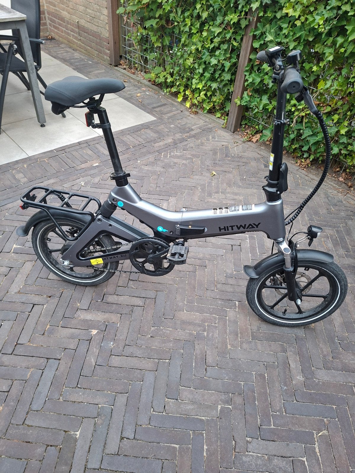 zgan hitway vouwfiets electriche, Ophalen, Zo goed als nieuw, 16 tot 18 inch