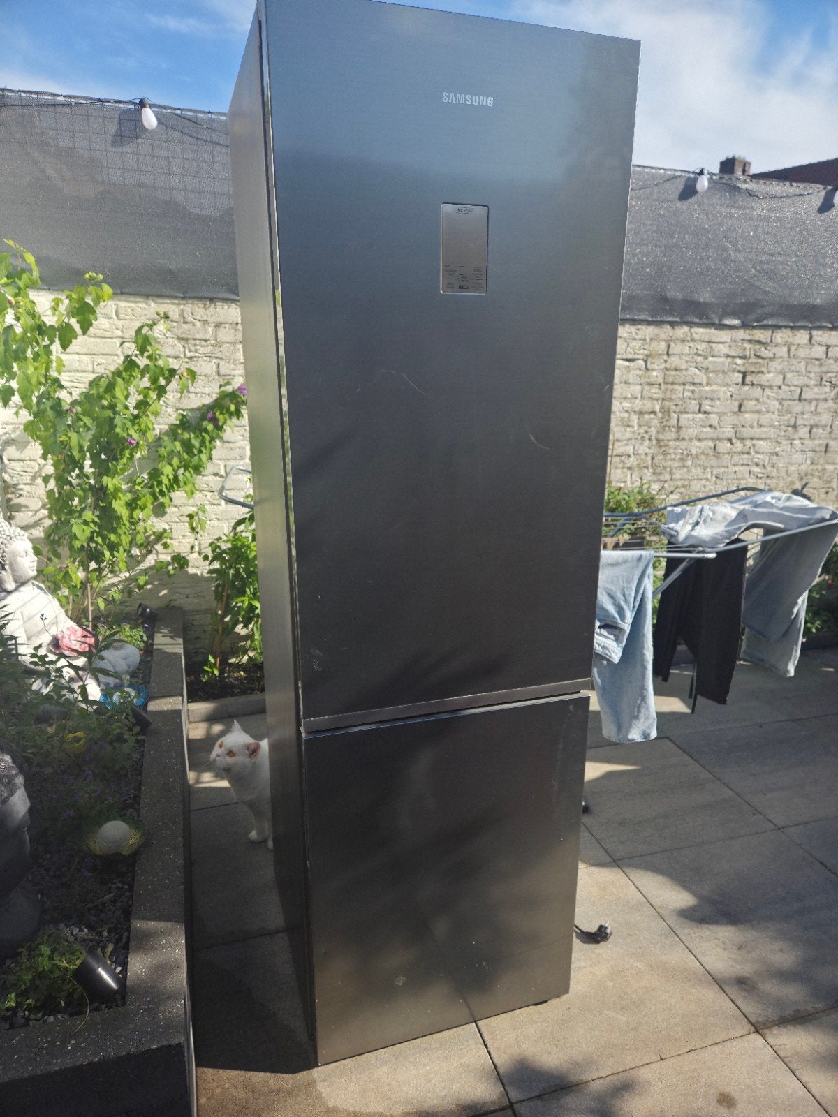 Samsung Koelvriescombinatie, Ophalen, Gebruikt, 200 liter of meer, Met aparte vriezer