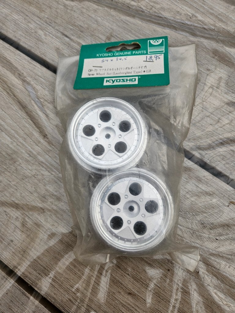 Vintage Kyosho wiel 1/10 achter, Ophalen of Verzenden, Nieuw, Schaal 1:10, Auto onroad