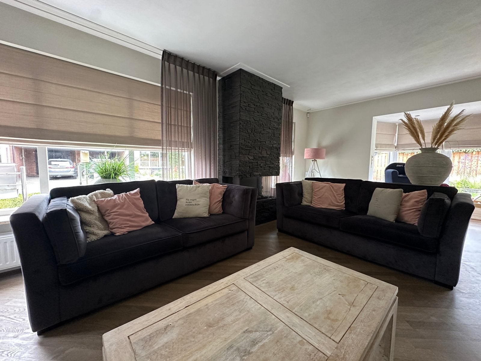2 mooie 3-zits banken - rook- en huisdiervrij huis, Ophalen, Driepersoons, 75 tot 100 cm, Zo goed als nieuw
