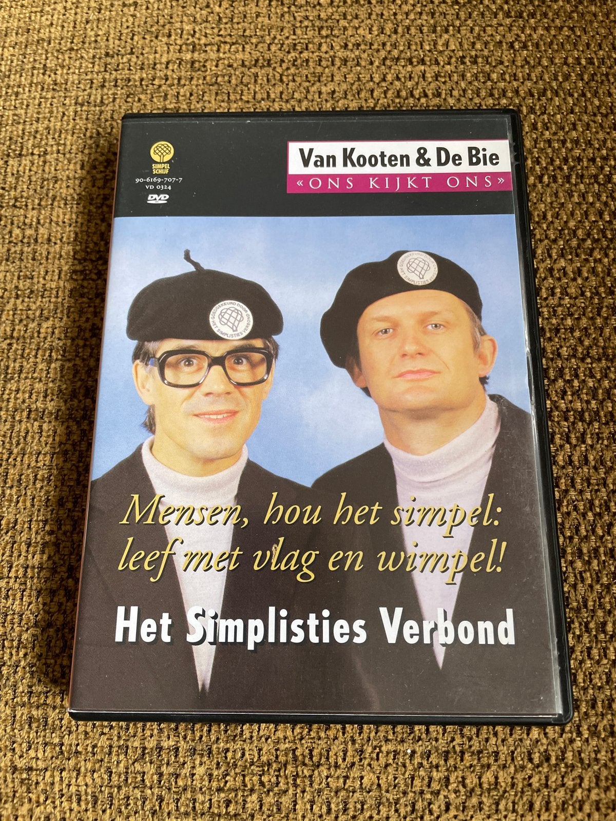 Van Kooten & De Bie 10 - Het Simplisties Verbond DVD, Alle leeftijden, Nederlands, Zo goed als nieuw, Komedie