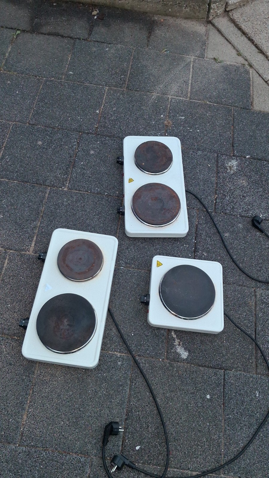 te koop blokker elektrische kook plaatjes prijs 50 euro, Ophalen of Verzenden, Vrijstaand, Elektrisch, 3 kookzones of minder